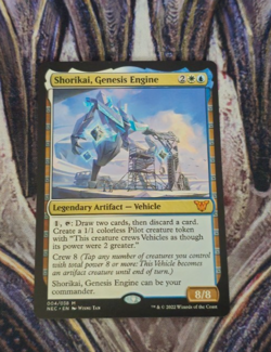 MTG - Shorikai, Genesis Engine - Commander: Kamigawa: Neon Dynasty - Mythic Rare - Image 1