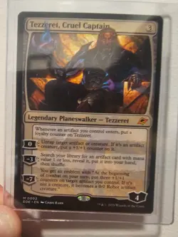 1x MTG Tezzeret, Cruel Captain - Edge of Eternities (EOE) #2 - Magic - Image 1