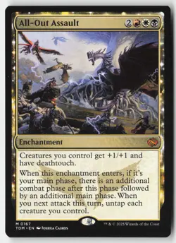 MTG - All-Out Assault M Tarkir: Dragonstorm 167 LP-NM - Image 1