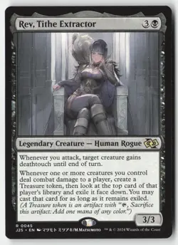 MTG - Rev, Tithe Extractor (Anime) R Foundations Jumpstart 45 LP-NM - Image 1