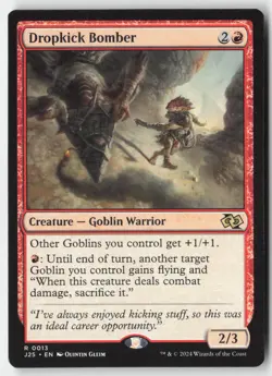 MTG - Dropkick Bomber R Foundations Jumpstart 13 LP-NM - Image 1