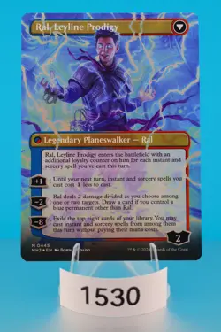 MTG Ral, Monsoon Mage (Borderless) Modern Horizons 3 Foil #445 - Image 2