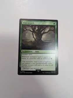 MTG - Wild Growth - Fallout (PIP) NM/M Condition - Image 1