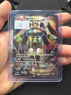 Pokemon Card Zygarde EX 54a/124 Alternate Art Full Art Rare Promo 2017 - MINT - Image 1
