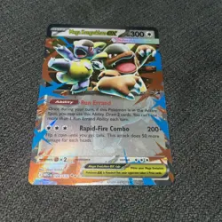 Mega Kangaskhan ex 104/132 Pokemon TCG Mega Evolutions Double Rare Pokemon Card - Image 3