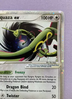 Pokemon Rayquaza ex Holo Black Star Promo 2006 #039, NM - Image 3