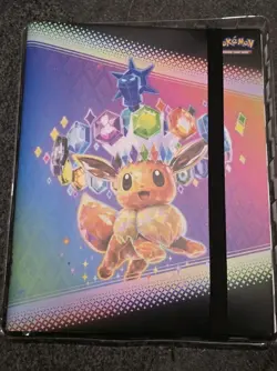 1x Pokemon Prismatic Evolutions Binder (No packs, binder only) - Image 1