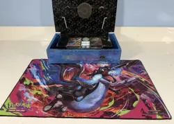 Pokemon Phantasmal Flames Ultra Premium Collection Mat, Sleeves, Deck Box, Coin! - Image 1