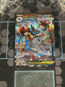 Pokemon TCG Mega Lucario EX 175/126 SAR Near Mint *INDONESIA* - Image 1