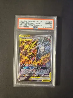 PSA 10 GEM MINT Moltres Zapdos Articuno - SM210 Promo Hidden Fates 2019 Pokemon - Image 1