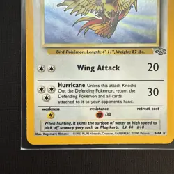 Pokemon TCG Pidgeot Jungle 8/64 Holo Rare 1999 No Symbol - Image 5