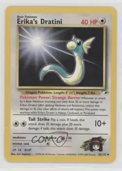 Erika's Dratini Pokemon Gym Heroes #42 2000 - Image 1