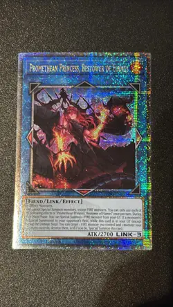 Promethean Princess, Bestower Of Flames PHNI-EN052 Quarter Century Secret Rare - Image 1