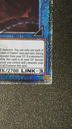 Promethean Princess, Bestower Of Flames PHNI-EN052 Quarter Century Secret Rare - Image 5