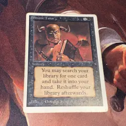 Demonic Tutor X1 Mtg Unlimited Mp/Hp - Image 1