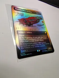 MTG Phoenix Fleet Airship Foil Borderless 323 Avatar The Last Airbender - Image 1