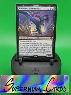 MTG - Gwenom, Remorseless - Marvel's Spider-Man - Foil - Image 1