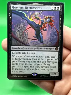 MTG - Gwenom, Remorseless - Marvel's Spider-Man - Foil - Image 3