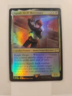 Squall, Seed Mercenary 0243 foil final fantasy mtg - Image 1