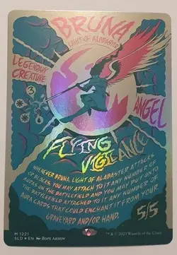 MTG Bruna, Light of Alabaster *FOIL* Secret Lair Drop Series 1221 NM Mythic - Image 1