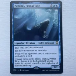 Magic The Gathering Nezahal, Primal Tide 401 CMR MTG - Image 1