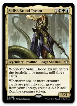 Sidisi, Brood Tyrant #355 (NM) Commander Masters CMM Magic MTG - Image 1