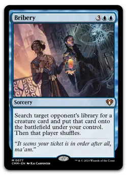 Bribery #77 (NM) Commander Masters CMM Magic MTG - Image 1