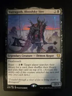 Varragoth, Bloodsky Sire NM Kaldheim MTG FREE SHIPPING - Image 1