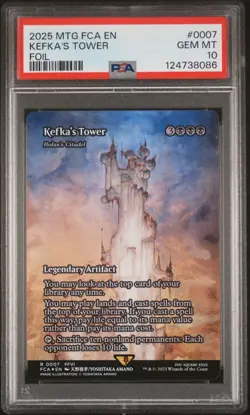 MTG Final Fantasy Kefka's Tower - Bolas's Citadel (Showcase) Foil #7 PSA 10 - Image 1