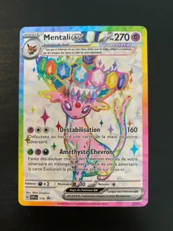 Carte Pokemon : Mentali EX SVP 175 Promo Ecarlate & Violet Francaise - Image 1