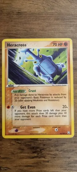 Heracross - Pokemon TCG - LP - Uncommon - EX Team Rocket Returns - Free UK P&P - Image 1