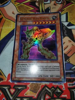 Elemental Hero Bladedge ysd-en019 Unltd Ed (HP) Ultra Rare Yu-Gi-Oh! - Image 3