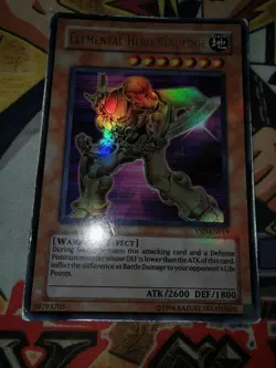 Elemental Hero Bladedge ysd-en019 Unltd Ed (HP) Ultra Rare Yu-Gi-Oh! - Image 4