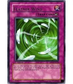 Yugioh - Feather Wind (Rare) (Unlimited) - DP1-EN029 P - Image 1