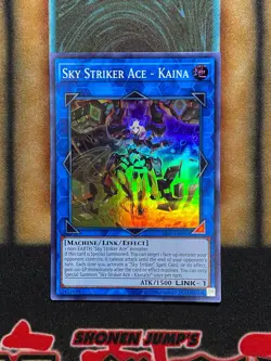 Yugioh Sky Striker Ace - Kaina SAST-EN055 Super Rare NM - Image 1
