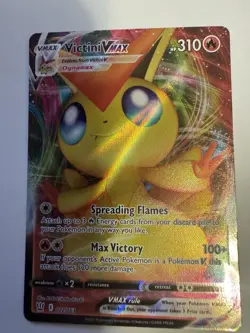 Victini VMAX 022/163 - Battle Styles - Ultra Rare Holo Pokemon Card NM - Image 3