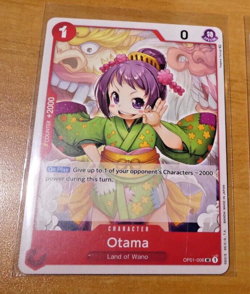 ONE PIECE ROMANCE DAWN ENGLISH CARD GAME CARTE OTAMA OP01-006 ANGLAIS EN MINT - Image 1