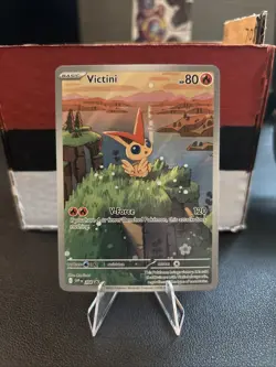 Pokemon TCG Victini Full Art Holo Black Star Promo Card 208 - Image 1