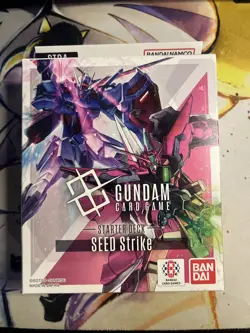 Gundam Card Game Starter Deck ST04 Seed Strike English Sealed - Image 1