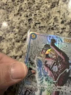 One Piece Card Game - Sanji OP06-119 SEC Manga Art - Super Parallel Japanese - Image 3