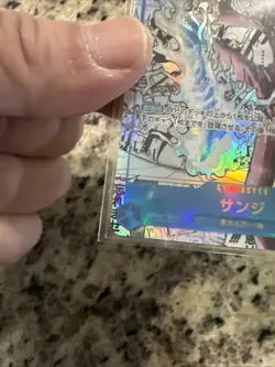One Piece Card Game - Sanji OP06-119 SEC Manga Art - Super Parallel Japanese - Image 4