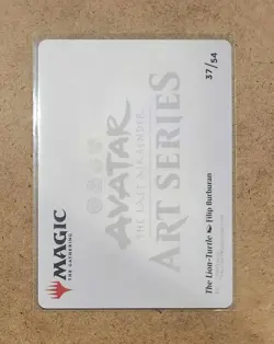 MtG TCG: Avatar TLA, The Lion-Turtle Art Card 37/54 - Image 2