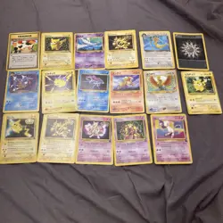 Pokemon Cards Vintage JP And English Bundle - Heavy Play - MP - Image 1