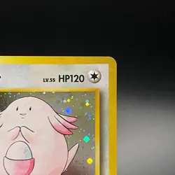 Chansey No. 113 Holo Base Set Rare Vintage Japanese Pokemon Card 1996 - LP - Image 5