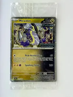 SEALED Pokemon TCG Miraidon 121/162 Temporal Forces Stamped Best Buy Promo Card - Image 1