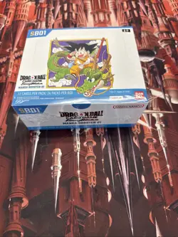 Dragon Ball Super Fusion World Manga Booster Box Trading Cards ENG SEALED SB01 - Image 1