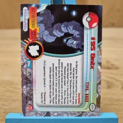 Onix #95 Topps Series 2 Blue Back Card Non Holo - Image 2