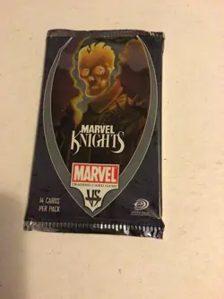 Vs System "Marvel Knights" Sealed 14-Card Booster Packs X4 - Image 4