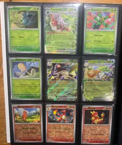 Paldean Fates Complete Base Set 091/091 all normal, holo, reverse and ex cards - Image 1