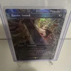 MTG: Buster Sword (Borderless 351) (FOIL) - NM - FINAL FANTASY - Image 2